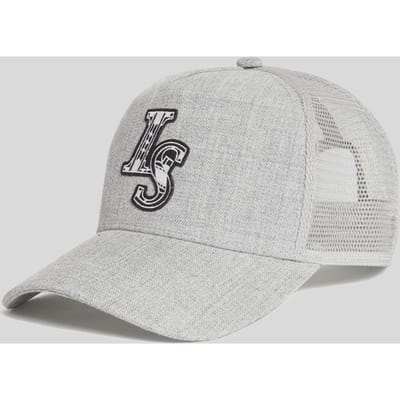 Lyle & Scott Patch Baseballpet - Grijs