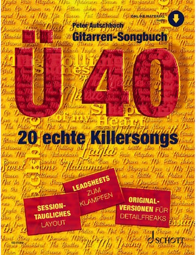 Schott Music Gitarren-Songbuch Ü40 - Diverse songbooks
