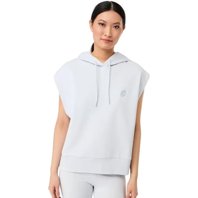 Mouwloos sweatshirt met capuchon voor dames Mandala