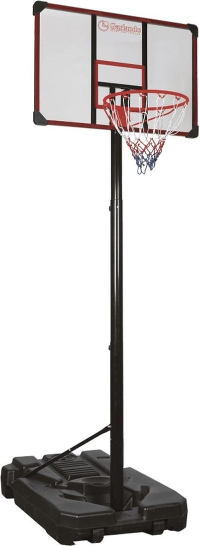 Garlando - Basketbalpaal - Houston - 200 cm tot 305 cm hoog - Professionele afmetingen - Verstelbaar - Basketbalring - Verplaatsbaar - Basketbal voor buiten