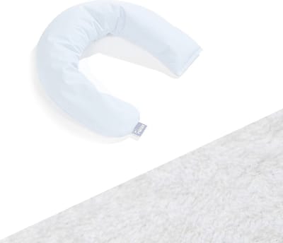 Sloop voor Fico Babykussen - Badstof - Wit