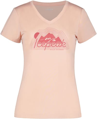 Icepeak Burnham T-shirt Met Korte Mouwen Roze L Vrouw