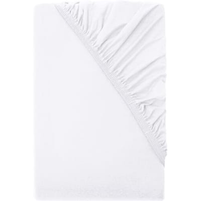LIVARNO Boxspring jersey hoeslaken 90-100 x 200 cm (Wit)