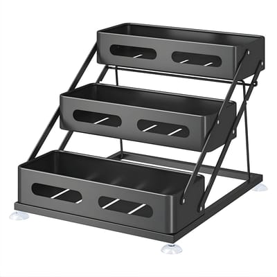 Motorfiets Lift 544 kg ATV lift 544 kg - Voor Garage & Werkplaats - Stalen Brede Dek Schaarlift met Dolly en Handslinger - ATV & Fietsen - motorlift - zwart