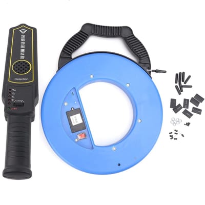 Dailygoods- Leidingzoeker - Ondergrondse Waterlekdetector - Blokkadedetector - Metalen/PVC Waterleidingen - 20m Detectiebereik - Eenvoudige bediening - Verstoppingsdetector
