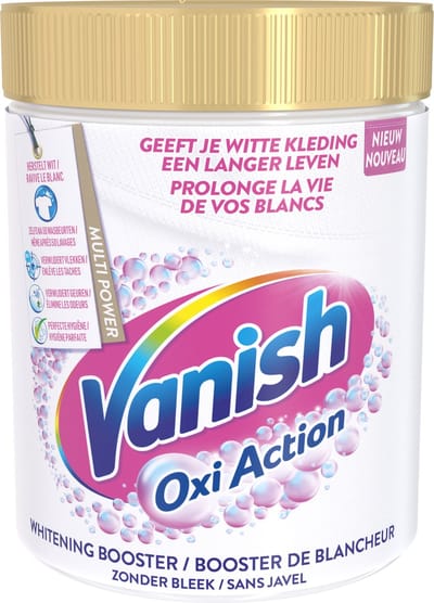 Vanish Oxi Action - Vlekkenverwijderaar - Wasbooster - Zonder Bleek - Witte Was - 1 Kg
