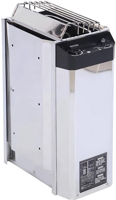 Dailygoods- Saunakachel 3KW - Roestvrij Staal - Eenvoudige Temperatuurregeling - Hoge Verwarmingsefficiëntie - Duurzaam - Geschikt voor 220V - Saunaoven