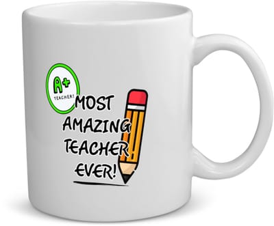Akyol - docent cadeau - koffiemok - theemok - Docent - meester en juffen cadeau - collega - onderwijs - verjaardagscadeau - verjaardag - cadeau - afscheidscadeau - geschenk - leuke cadeau - kado - gift - juffendag - meesterdag - 350 ML inhoud