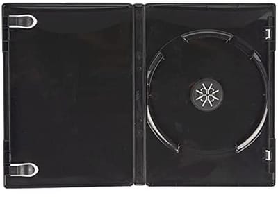 50 Zwarte DVD Cases - 14mm Enkele Hoezen