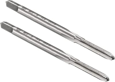 Schroefdraad tap M2.5 x 0.45mm HSS - 2 stuks - Rechte fluit - Metrische machine tap - H2 tolerantie