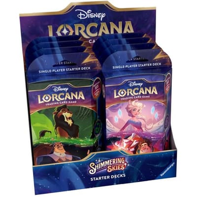Disney Lorcana TCG Shimmering Skies Starter Deck-Display (Diversen) Nieuw