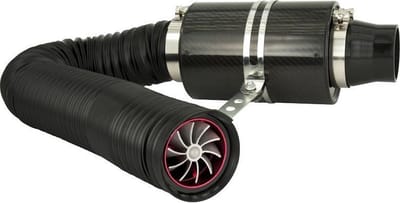 Autostyle Luchtfiltersysteem 130 X 250 Mm 76/63,5 Mm Zwart