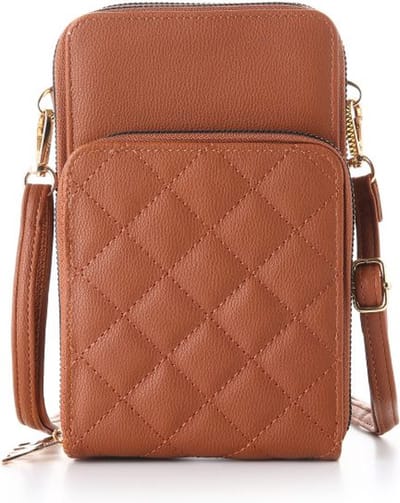 Bijoutheek Tas Crossbody side Cognac