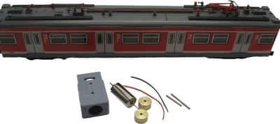 micromotor HR005C Glockenankermotor ombouwset voor Roco BR 420, ET 420, S-Bahn