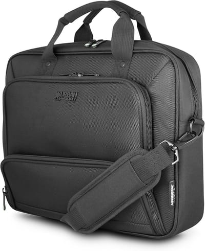 Laptop Tas - Documenten Hoes - Veilig Transport - Speciaal Laptop Compartiment - Tot 14.1 Inch - Zwart