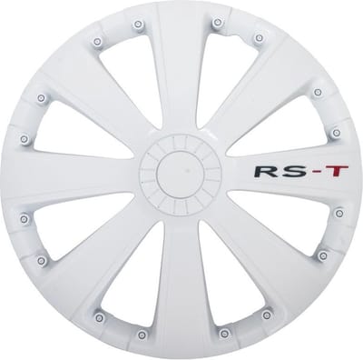 Autostyle Wieldoppen Rs-t 14 Inch Abs Wit Set Van 4