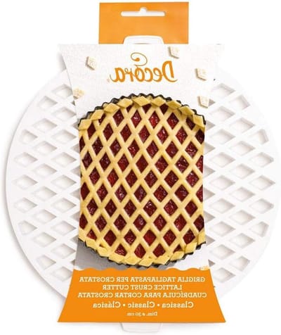 Roostersnijder - Classic Tart Wit - Afmeting Ø 30 cm Taartsnijder