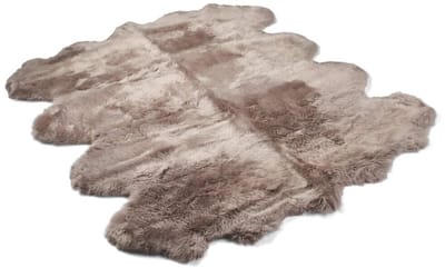 Natures Collection - Premium 8 dubbele Nieuw- Zeelandse schapenvacht - Langharig - Kleed 180x214 cm