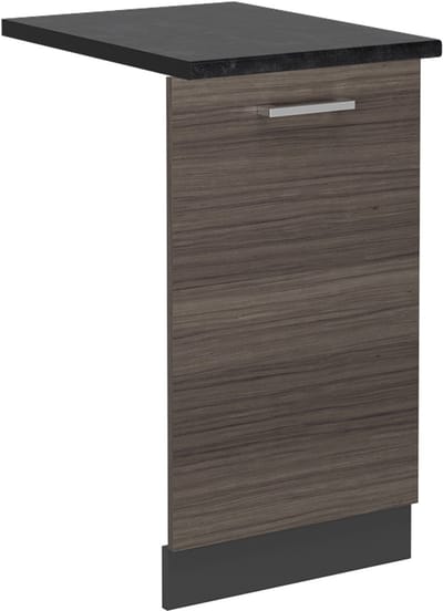 Vicco R-Line Vaatwasserfrontpaneel – 45 cm, WB Antraciet Edel grijs