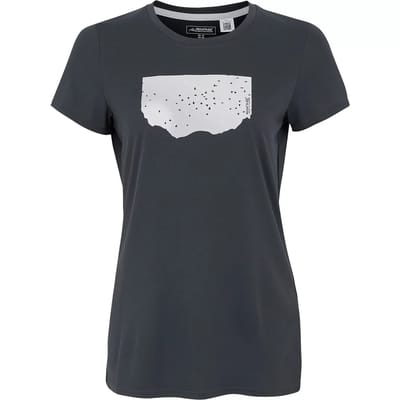 Regatta Fingal Stretch T-shirt Met Korte Mouwen Grijs 40 Vrouw