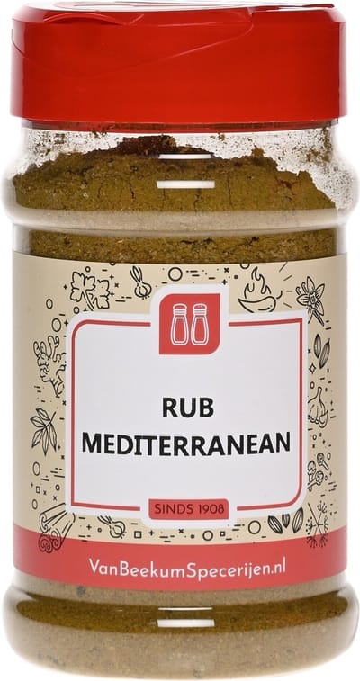 Van Beekum Specerijen - Rub Mediterranean - Strooibus 200 Gram
