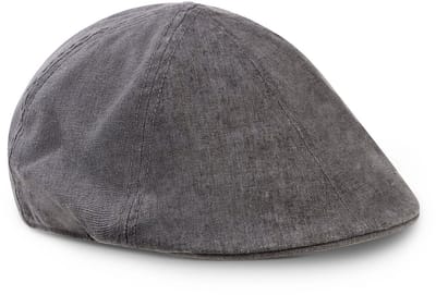 camel active Platte pet van linnenmix - Maat menswear-M - Donkerblauw