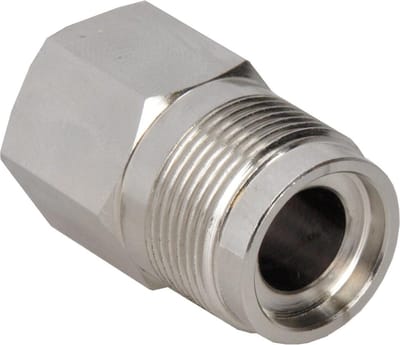 Universeel Comfort-aansluiting 1/2 recht -chroom- M24 404617