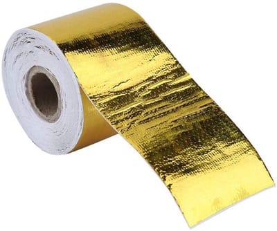 Warmtebescherming Aluminium Folie - Isolatietape - Geluidsabsorberend - Vlamvertragend - Corrosiebestendig - 10m x 5cm