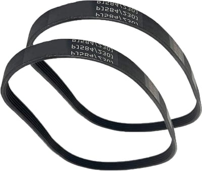 Loopband Motor Riem - Transmissieriem Rubber - Fitness Apparatuur - Stabiele Krachtoverbrenging - 584 mm Omtrek - Zwart