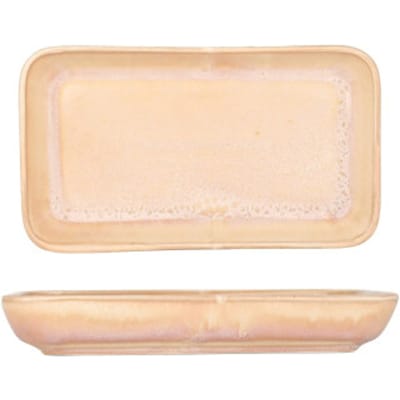 Rinart Serveerschaal - Mira - Porselein - 17x10 cm - set van 2