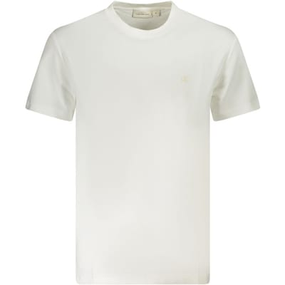 Calvin Klein Bianco Katoenen Heren T-shirt
