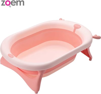 Baby badje - roze - kraamcadeau - kado - geboorte - verzorging - inklapbaar badje - opvouwbaar badje - Bath Bucket - babygeschenk - baby artikel