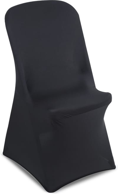 GreenBlue - Zwarte catering stoelhoes, 88x50x45cm, Spandex, GB373
