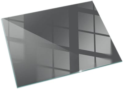 Tulup Kachel Vloerplaat - Kleur Grijsbruin Plaat Voor Onder Kachel - 60 cm x 40 cm - Grijs Vloerplaat Voor Houtkachel - Rechthoek Kachel Vloerplaat - Vloerplaat Voor Kachel - Plaat Onder Houtkachel - Onderplaat Kachel