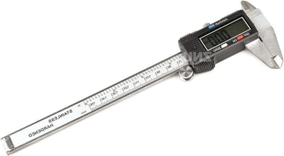 tooltime MS092 Toolzone 150mm (6") Electronic Digital Vernier Caliper, Black
