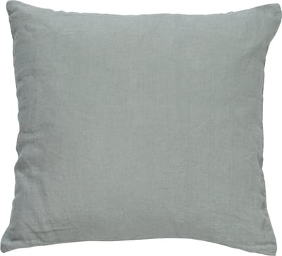 Dutch Decor LINN - Sierkussen 45x45 cm - 100% linnen - effen kleur - Jadeite - lichtgroen - Inclusief binnenkussen - Luxe kussens voor woonkamer & bank