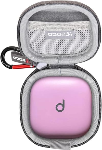 Duurzame Beschermhoes voor Draadloze Oordopjes - Geschikt voor Beats Fit Pro - Grijs, Schokbestendig, Lichtgewicht