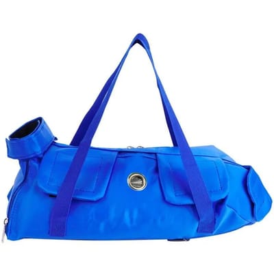 Huisdier Draagtas Reizen Outdoor Rugzak Hond Kat Verzorging Fixatie Vaste Tassen Anti-kras Baden Wassen Trimmen Nagel Kattenzak M in 3-4kg blauw