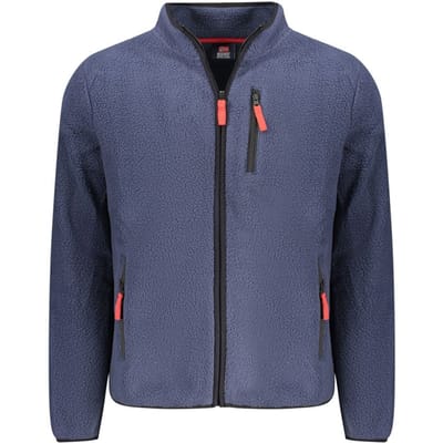 Noorwegen 1963 Blauw Polyester Heren Sweater