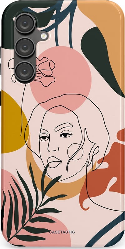 Casetastic Hoesje Geschikt voor Samsung S23 FE - Stijlvolle Beschermende Duo-layer Case - Elegantie van binnen
