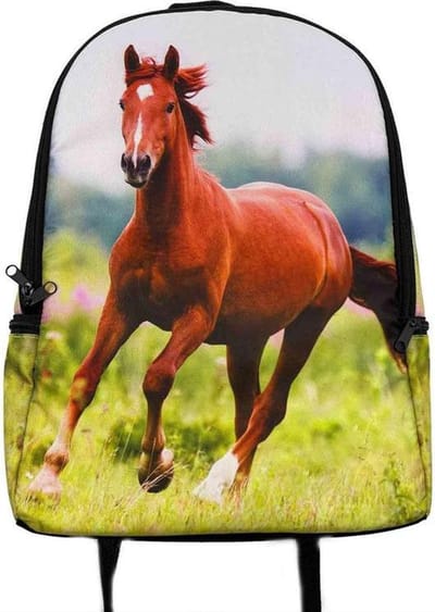 Rugzak Galopperend Paard - 42cm x 28cm x 12cm
