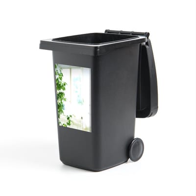 Container sticker Urban Jungle - Plant in huis - 40x60 cm - kliko sticker - weerbestendige containersticker