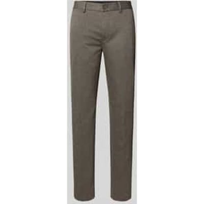 Slim fit pantalon met viscose, model 'AITOR'