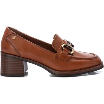Leren pantoffel mocassins voor dames Carmela
