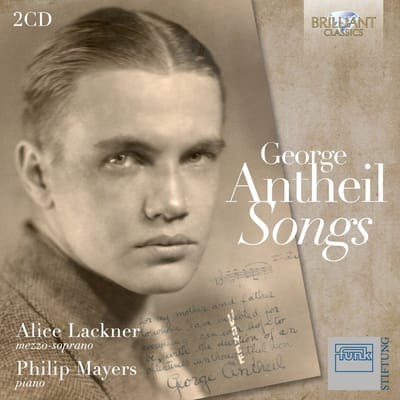 Alice Lackner - Antheil: Songs (2 CD)