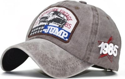 Baseball Cap Capricorn Vintage – eCarla – Bruin - Stonewashed Denim Pet