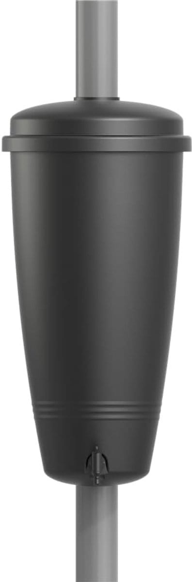 Regenton - Wateropvang - Planten Water Geven - Gemaakt van gerecycled plastic - 35 liter - Zwart
