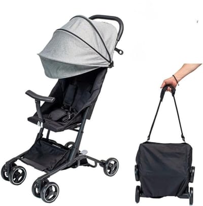 Verte Reisbuggy - Lichtgewicht Reisbuggy in Handbagageformaat – Compact Opvouwbaar – Geschikt voor Kinderen tot 22 kg – Griks