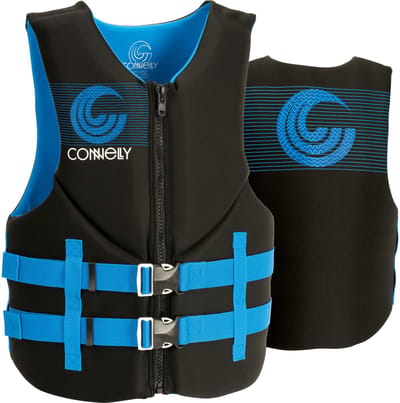 Connelly Heren Neopreen Zwemvest – CE 50N – Promo Mannen Vest – Blauw – Maat XXXL