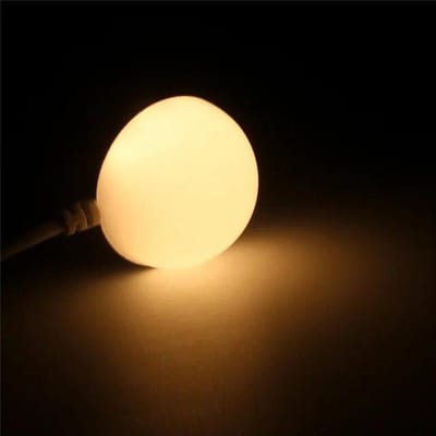 5W Mini USB LED Blub 1.5m USB Kabel Boek Leeslampen Met Schakelaar Magneet Lamp Voor Kinderen slaapzaal Slaapkamer Bureaulamp warme witte kleur